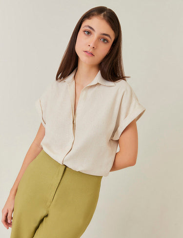 Blusa Linen - Arena