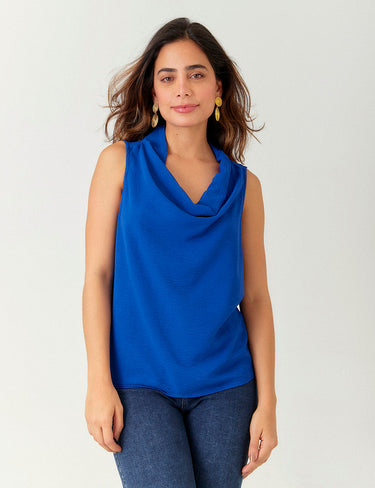 Blusa Bib - Azul