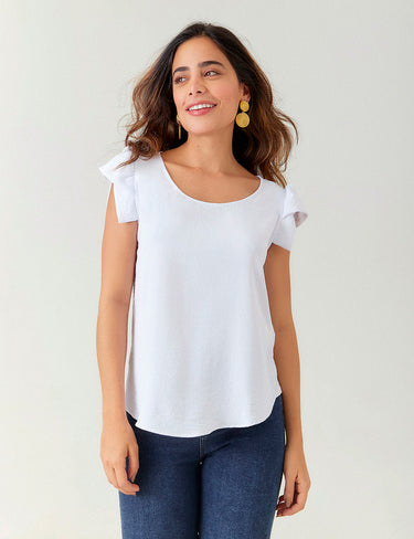 Blusa Bloom - Blanco