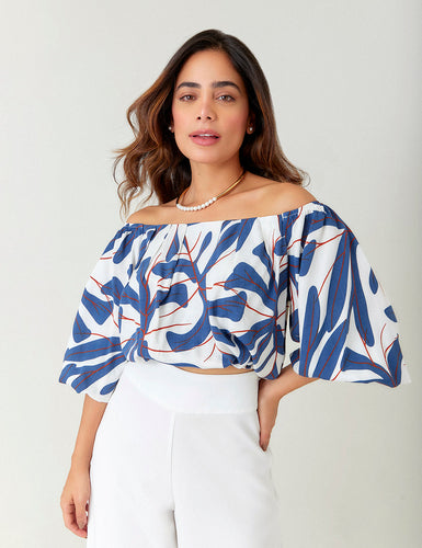 Blusa Dahlia - Estampado