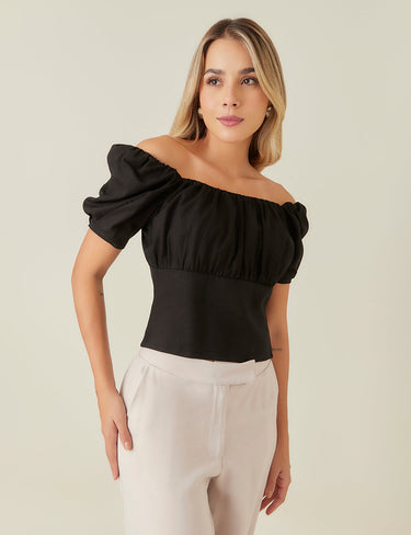 Blusa Camp - Negro