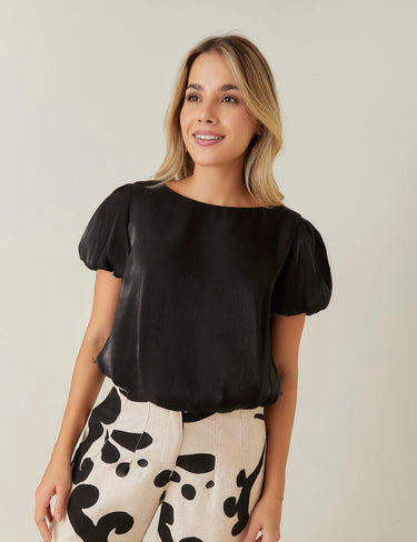 Blusa Pump - Negro