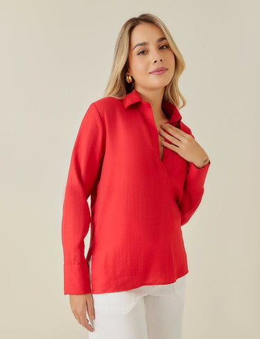 Blusa Chic - Rojo