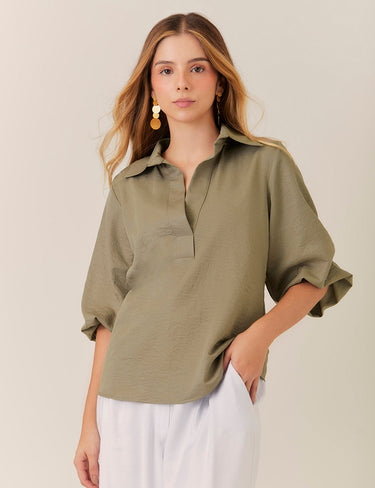 Blusa Over - Verde