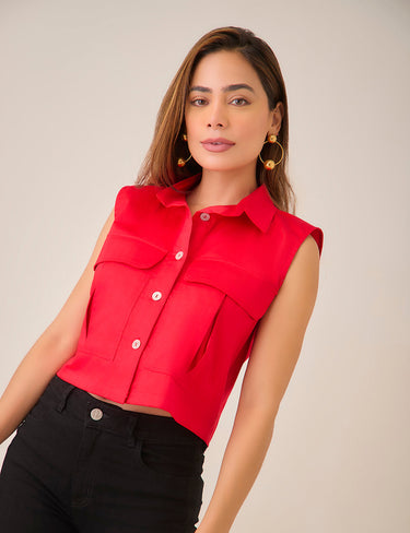 Blusa Venture - Rojo