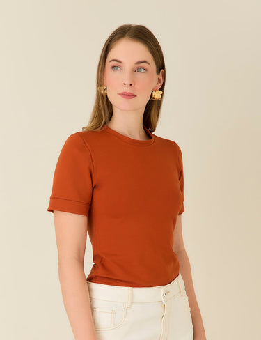 Blusa Mars - Terracota