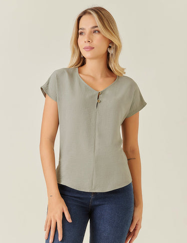 Blusa Basic - Verde